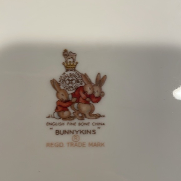 Royal Doulton Bunnykin English Fine Bone China plate - Picture 4 of 6